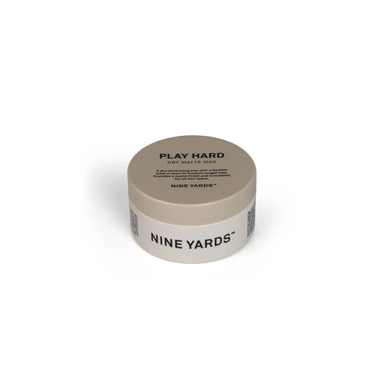 Nine Yards Play Hard Dry Matte Wax Matinis Vidutinės Fiksacijos Vaškas