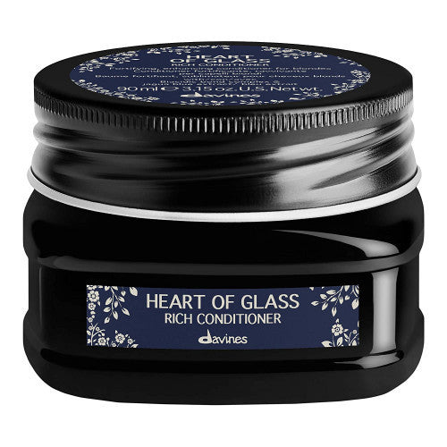 Davines Heart Of Glass Rich Conditioner Kondicionierius šviesiems plaukams