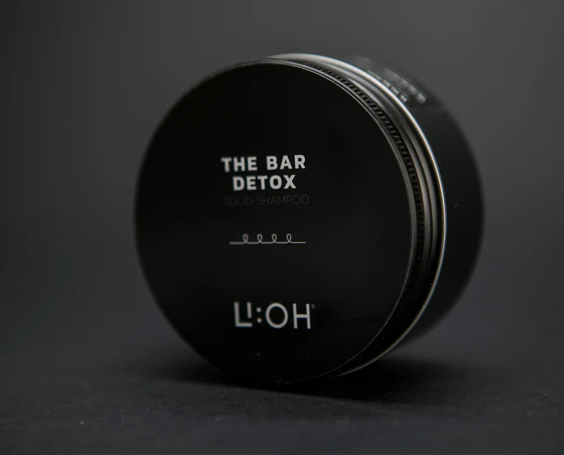 LI:OH The Bar Detox Solid Shampoo Detoksikuojantis Kietasis Šampūnas