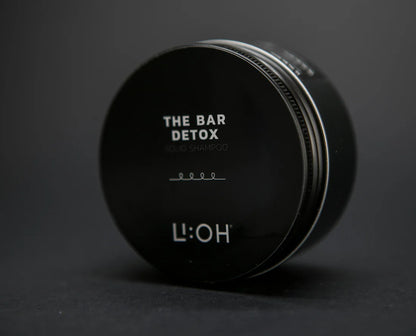 LI:OH The Bar Detox Solid Shampoo Detoksikuojantis Kietas Šampūnas