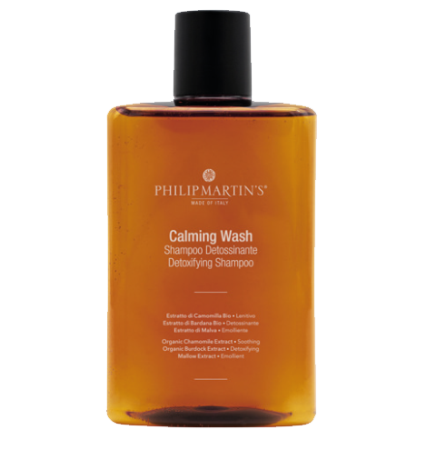 Philip Martin's Calming Wash Raminamasis šampūnas jautriai ir į jautrumą linkusiai odai